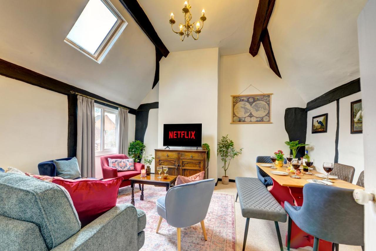 Loft Cottage By Spa Town Property - 2 Bed Tudor Retreat Near To Stratford-Upon-Avon, Warwick & Solihull Dış mekan fotoğraf